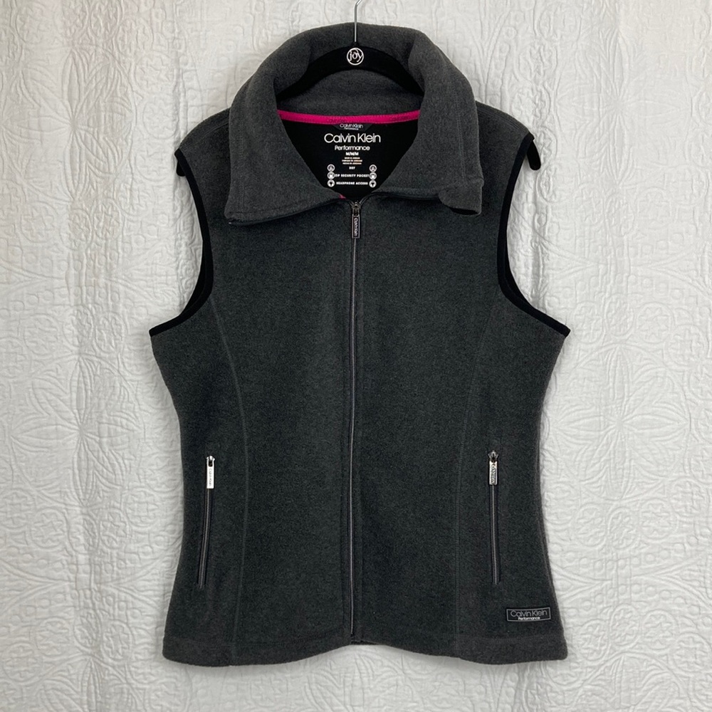 Calvin Klein Performance Women’s Fleece Vest sz Medium